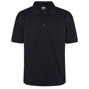 ORN Eagle Short Sleeve Polo Shirt Black - Indigo Supplies Ltd