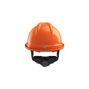 MSA GV961-0000000-CB8 V Guard 520 Helmet Orange - Indigo Supplies Ltd