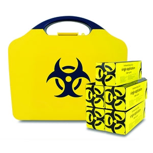 Reliance Medical 718 Biohazard Body Fluid Clean Up Kit (5 Applications) - Indigo Supplies Ltd