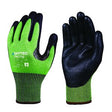 Skytec TRC715 Nitrile Sponge Palm Coat Glove Green - Indigo Supplies Ltd