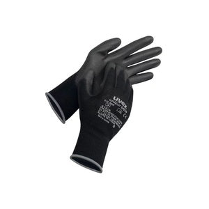 Uvex Unipur Nylon Black PU Palm Coated Cut 1 Glove - Indigo Supplies Ltd