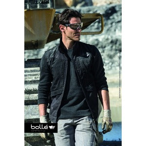 Bolle Cobra Safety Goggles with Strap And Foam COBFSPSI - Indigo Supplies Ltd