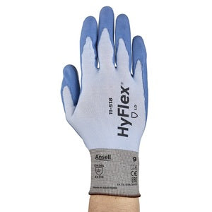 Hyflex 11-518 Dyneema Palm Coated Knitwrist Glove Grey - Indigo Supplies Ltd