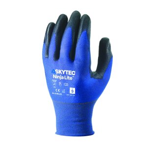Skytec Ninja Lite PU Palm Coated Cut Level1 Glove - Indigo Supplies Ltd