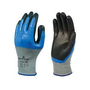 Showa S-Tex 376 3/4 Nitrile Coated Glove Cut 4 - Indigo Supplies Ltd
