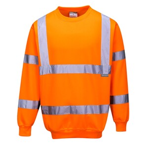 Portwest B303 High Visibility Sweatshirt Orange - Indigo Supplies Ltd