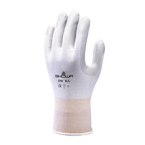 Showa 370 Assembly Grip Nitrile Coated Glove White (Pair) - Indigo Supplies Ltd