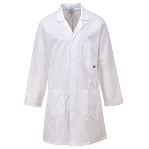 Portwest C852 Warehouse Coat White - Indigo Supplies Ltd