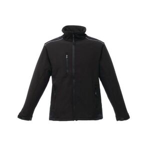 Regatta TRA651 Sandstorm Softshell Jacket Black - Indigo Supplies Ltd