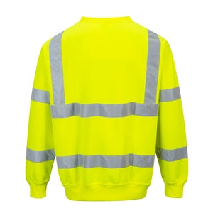 Portwest B303 High Visibility Sweatshirt Yellow - Indigo Supplies Ltd