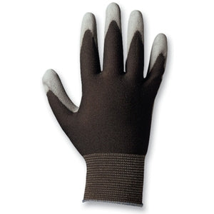 Poly PU Coated Glove Black - Indigo Supplies Ltd