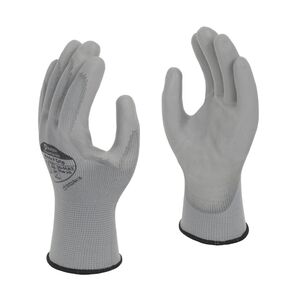 Matrix P Grip PU Coated Nylon Glove Grey - Indigo Supplies Ltd