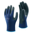 Showa 380 Nitrile Foam Grip Glove Blue (Pair) - Indigo Supplies Ltd