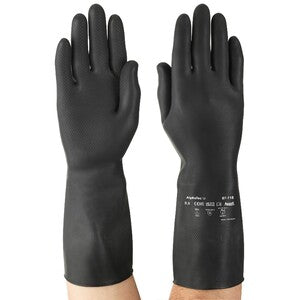 Heavyweight Chemical Glove Black - Indigo Supplies Ltd