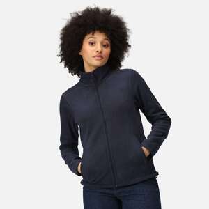 Regatta TRF565 Ladies Micro Full Zip Fleece Navy - Indigo Supplies Ltd