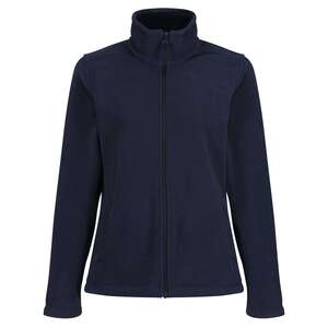 Regatta TRF565 Ladies Micro Full Zip Fleece Navy - Indigo Supplies Ltd