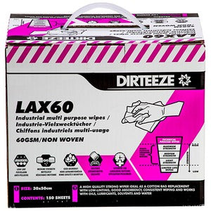 Low Lint Industrial Multi Purpose Wiper 150 Sheet - Indigo Supplies Ltd