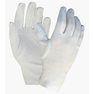 Cotton Bleached Stockinette Glove - Indigo Supplies Ltd