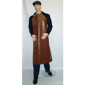 PVC/Cotton Apron Brown 48x36" - Indigo Supplies Ltd