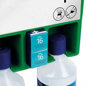 Reliance Medical 906 Eyewash Station c/w 2 Bottles & Mirror - Indigo Supplies Ltd