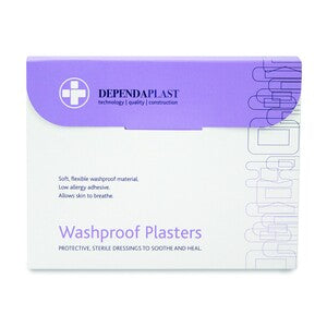 Reliance Medical 536 Washproof Assorted Plasters (Pack of 100) - Indigo Supplies Ltd