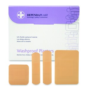 Reliance Medical 536 Washproof Assorted Plasters (Pack of 100) - Indigo Supplies Ltd