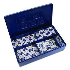 Dependaplast Assorted Plaster Kits Detectable Blue (Waterproof) - Indigo Supplies Ltd