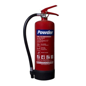 Dry Powder Fire Extinguisher 4KG - Indigo Supplies Ltd