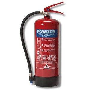 Dry Powder Fire Extinguisher 6KG - Indigo Supplies Ltd