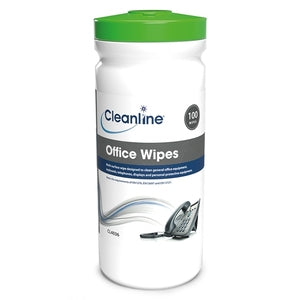 Cleanline Office Wipe (Tub 100) - Indigo Supplies Ltd