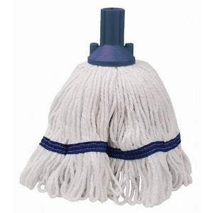 Exel Revolution Socket Mophead (Push-in) Blue 250G - Indigo Supplies Ltd