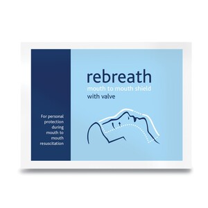 Rebreath Mouth-To-Mouth - Indigo Supplies Ltd