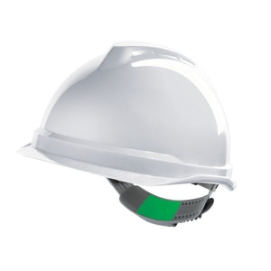 MSA V-Gard 520 Safety Helmet c/w Stazon (Linesman) White - Indigo Supplies Ltd