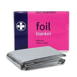 Emergency Foil Blanket Adult Size - Indigo Supplies Ltd