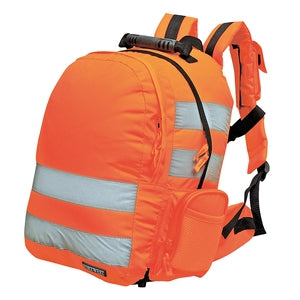 Portwest B904 High Visibility Rucksack Orange - Indigo Supplies Ltd