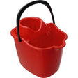 General Purpose Plastic Mop Bucket Red 15 Litre - Indigo Supplies Ltd