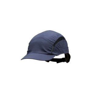 3M First Base 3 Bump Cap 2030031 Classic Reduced Peak Navy Blue 55MM - Indigo Supplies Ltd