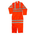 KeepSAFE Rail Industry High Visibility Boilersuit Orange - Indigo Supplies Ltd