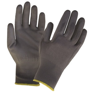 KeepSAFE GLO162 PU Coated Nylon Glove Grey - Indigo Supplies Ltd