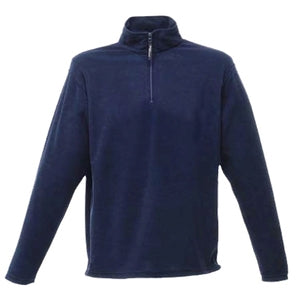 Regatta TRF549 Micro Zip Neck Fleece Navy - Indigo Supplies Ltd