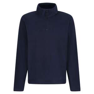 Regatta TRF549 Micro Zip Neck Fleece Navy - Indigo Supplies Ltd