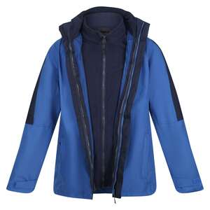 Regatta TRA130 Defender III 3-in-1 Jacket Royal/Navy - Indigo Supplies Ltd