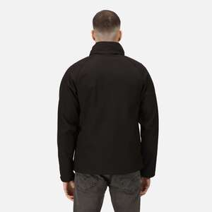 Regatta TRA670 Apex Softshell Jacket Black - Indigo Supplies Ltd