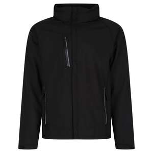 Regatta TRA670 Apex Softshell Jacket Black - Indigo Supplies Ltd