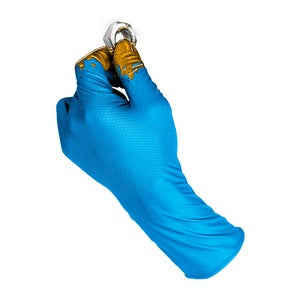 Juba Grippaz Nitrile Glove Blue (Pack 12) - Indigo Supplies Ltd