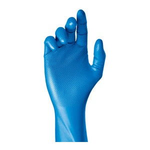 Juba Grippaz Nitrile Glove Blue (Pack 12) - Indigo Supplies Ltd