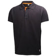 Helly Hansen 79025-990 Oxford Polo Shirt Black - Indigo Supplies Ltd