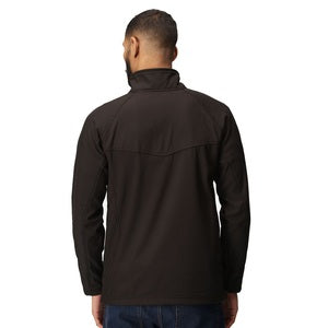 Regatta TRA642 Uproar Interactive Softshell Jacket Black - Indigo Supplies Ltd