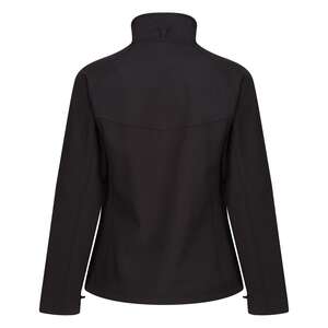 Regatta TRA645 Women's Uproar Interactive Softshell Jacket Black - Indigo Supplies Ltd