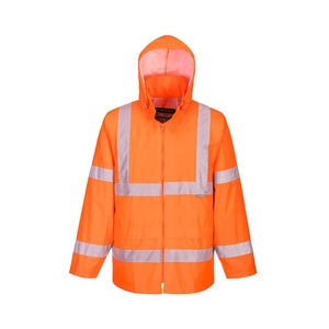 Portwest H440 High Visibility Waterproof Rain Jacket Orange - Indigo Supplies Ltd